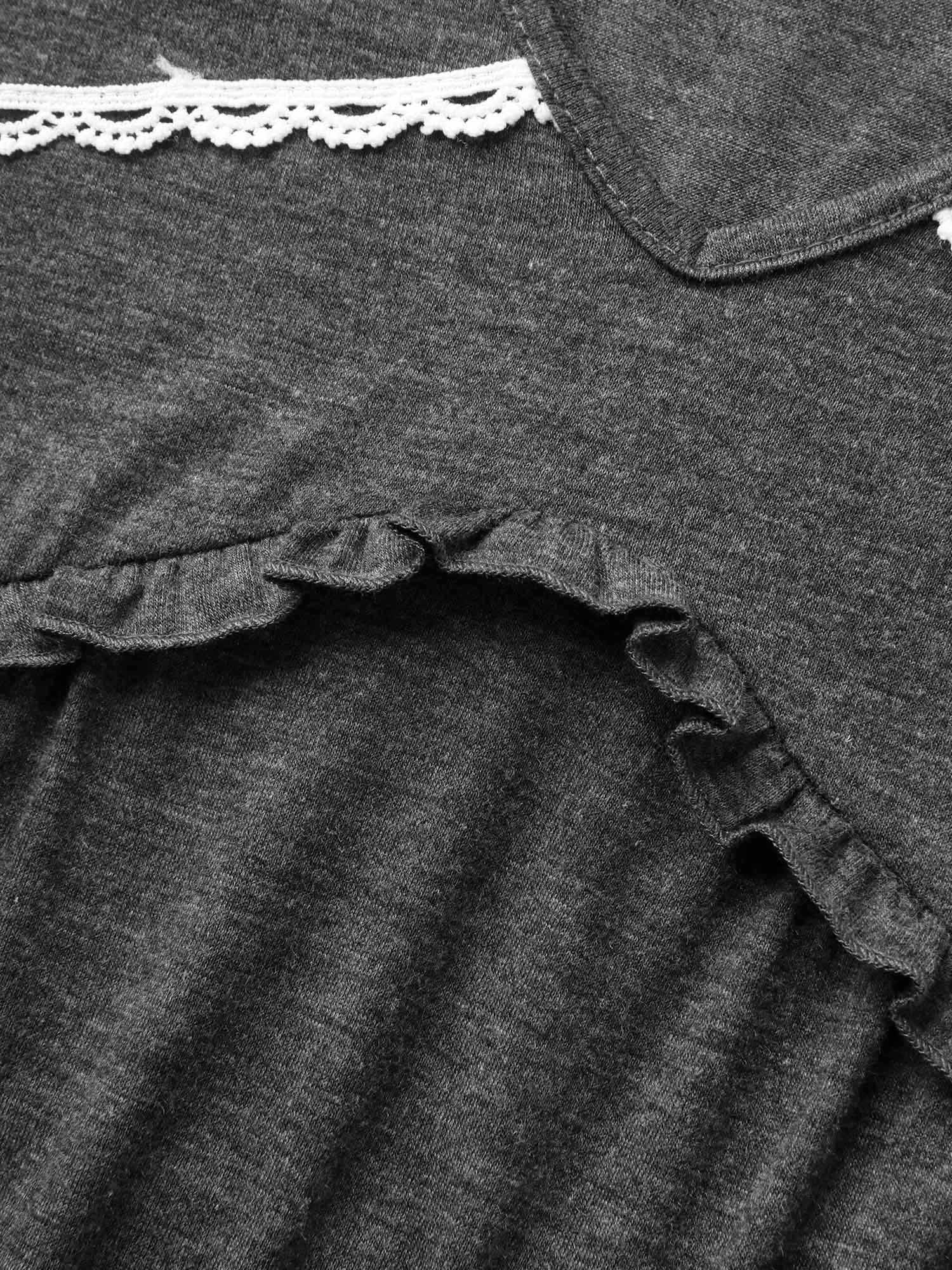 Lace Trim V-Neck Tank Top
