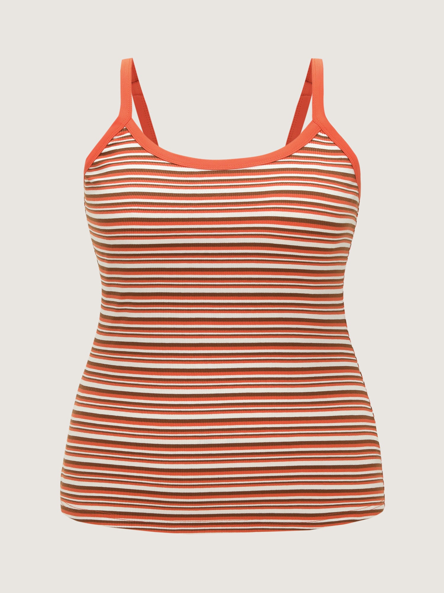 Supersoft Striped Pattern Tank Top